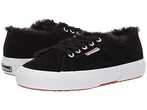 superga black suede