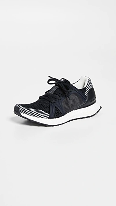 Shop Adidas By Stella Mccartney Ultraboost Sneakers In Black White/granite