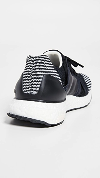 Shop Adidas By Stella Mccartney Ultraboost Sneakers In Black White/granite