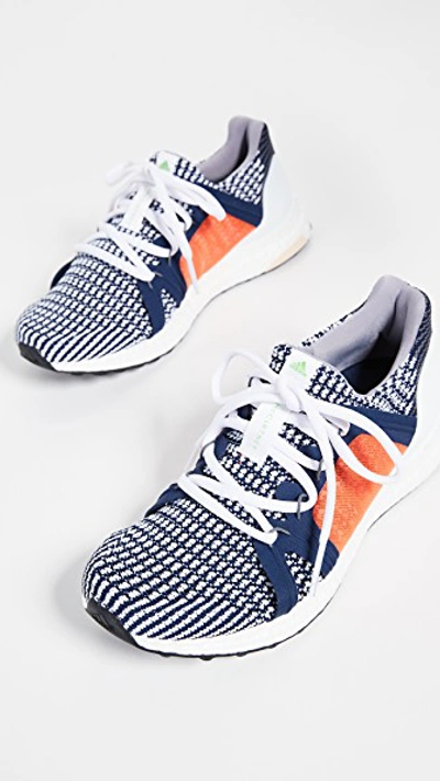 Shop Adidas By Stella Mccartney Ultraboost Sneakers In Night Indigo/white/granite