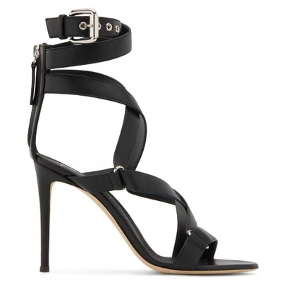 Shop Giuseppe Zanotti Larissa In Black