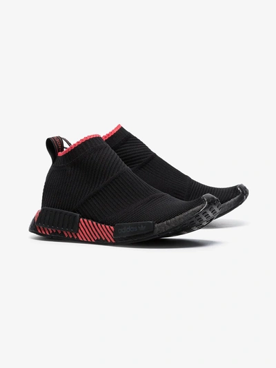 Shop Adidas Originals Adidas Black Nmd Racer Sneakers