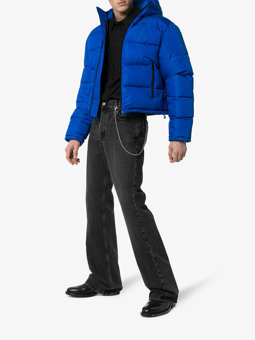 balenciaga parka mens