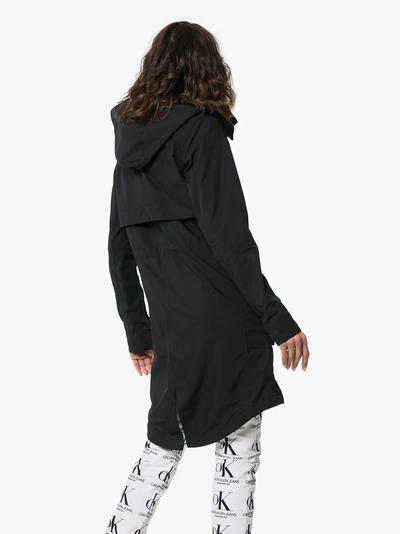 Shop Canada Goose Cavalry Trench Coat In Black