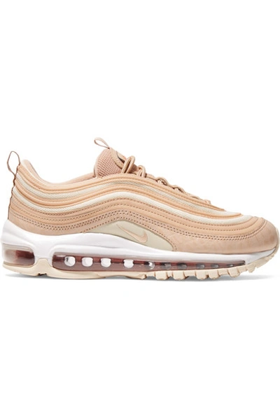 Nike Air Max 97 Lx Croc-effect Leather And Mesh Sneakers In Pink | ModeSens