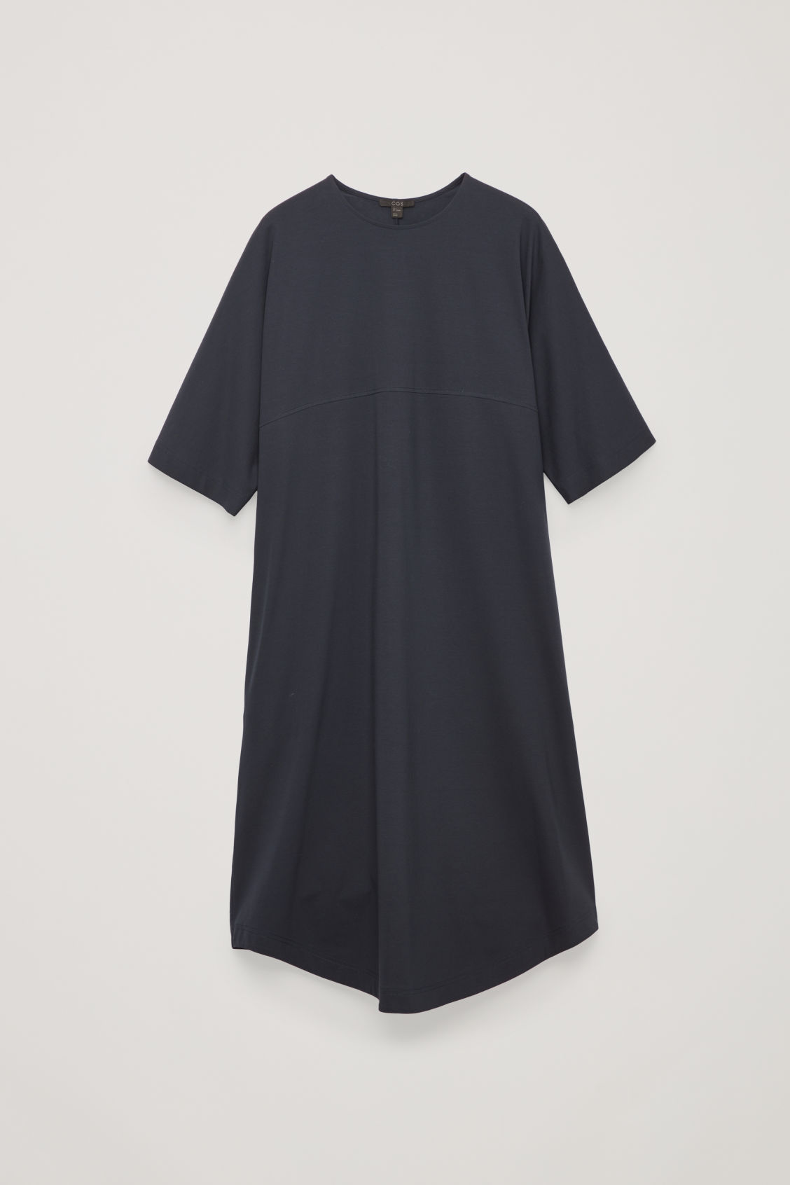 cos panelled jersey dress