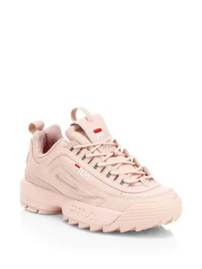 Shop Fila Disruptor Ii Premium Sneakers In Pink