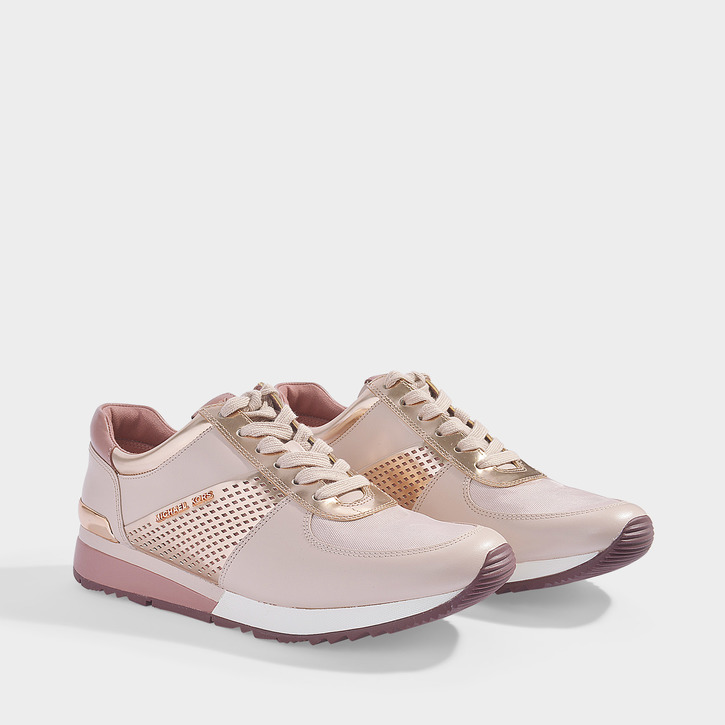 michael kors allie trainer pink