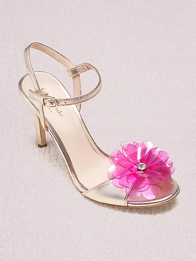 Shop Kate Spade Giulia Sandals In Rose Gold