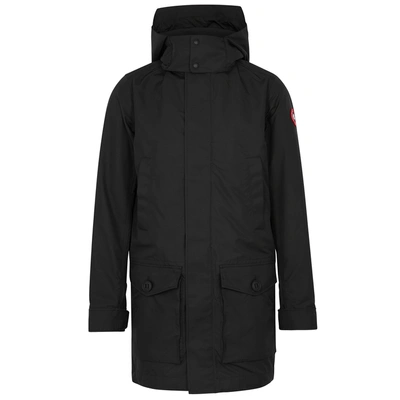 Shop Canada Goose Crew Black Shell Coat