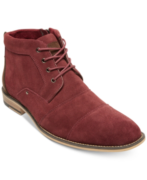 macys burgundy boots