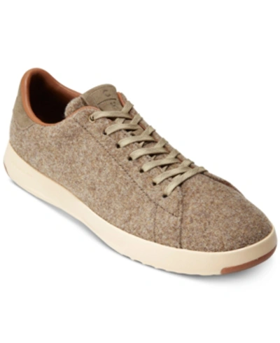 Shop Cole Haan Men's Grandpro Tennis Sneakers Men's Shoes In Soft Sage Wool