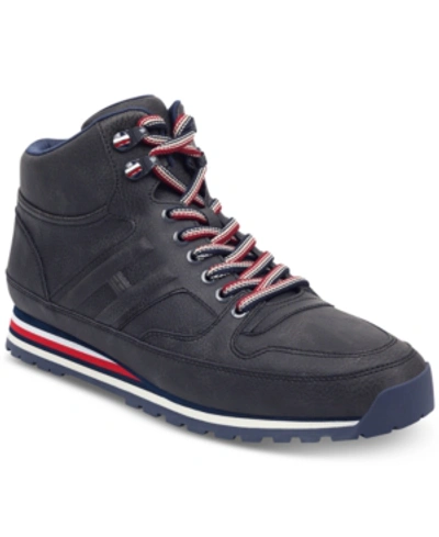 Tommy Hilfiger Men s Owens Hiker Sneakers Men s Shoes In Dark Gray
