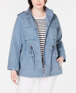 levi's plus size utility jacket