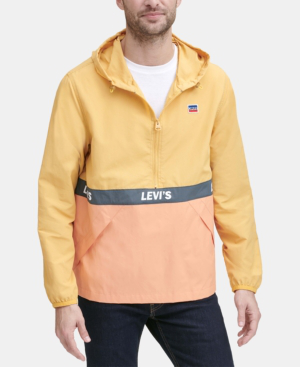 yellow levis jacket