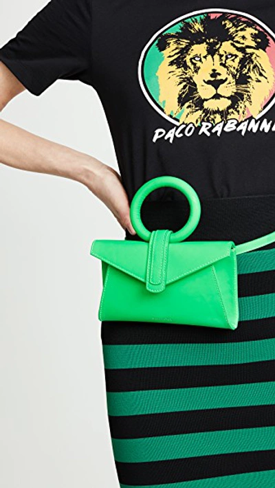 Shop Complet Valery Micro Belt Bag In Neon Green