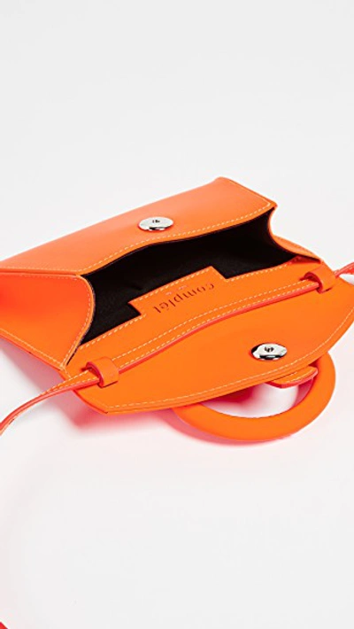 Shop Complet Valery Micro Belt Bag In Neon Orange