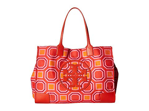 tory burch ella printed tote