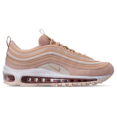 Shop Nike Women's Air Max 97 Lux Casual Shoes In Pink Size 10.0