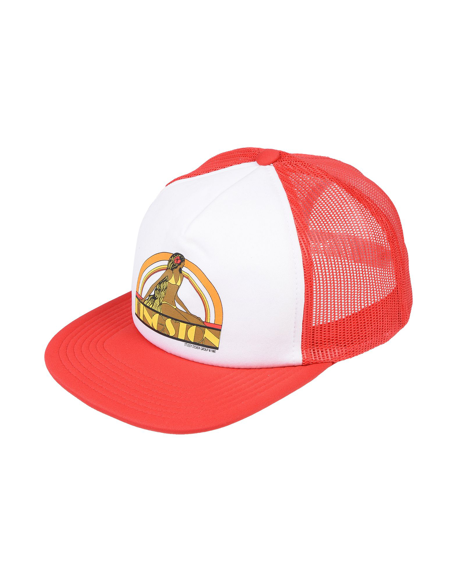 red stussy hat