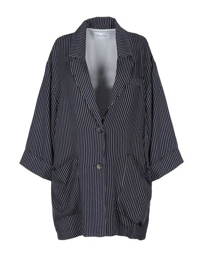 Shop American Vintage Sartorial Jacket In Dark Blue