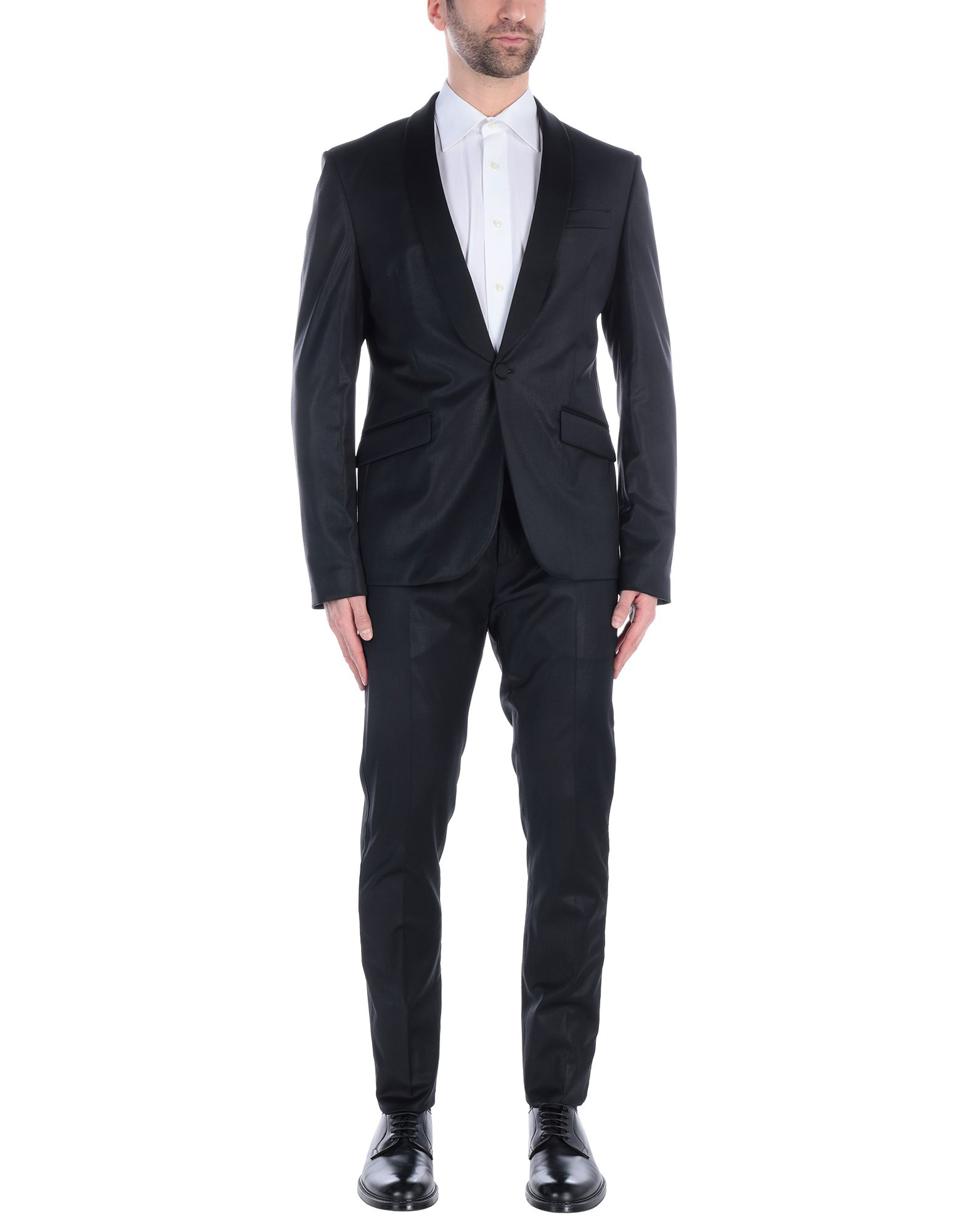Pierre Balmain Suits In Black | ModeSens