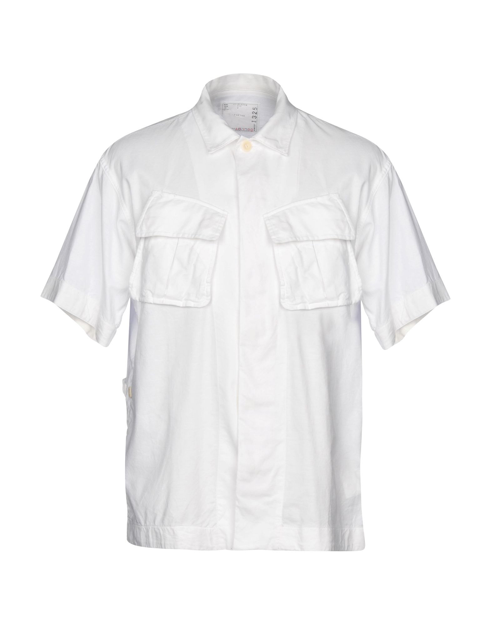 Sacai Shirts In White | ModeSens