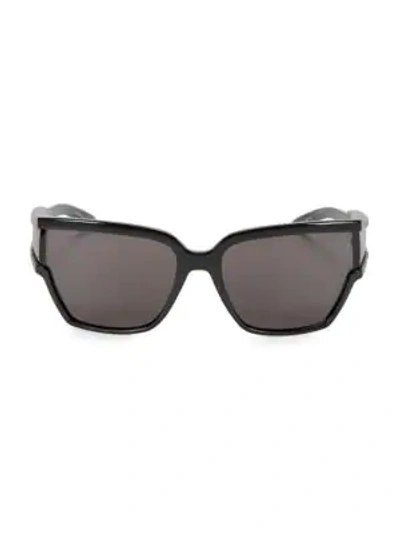 Shop Balenciaga 63mm Square Sunglasses In Black