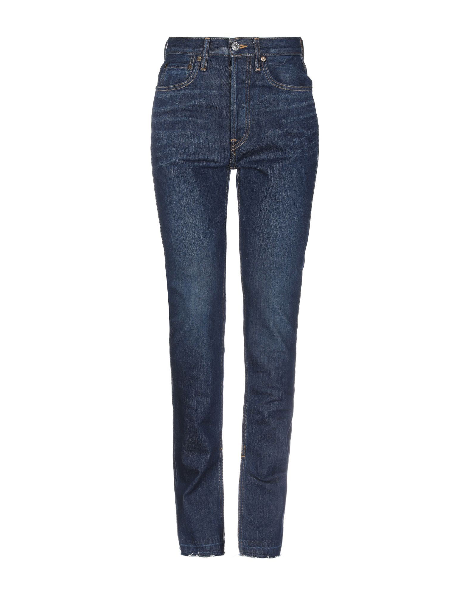 Re/Done Denim Pants In Blue | ModeSens