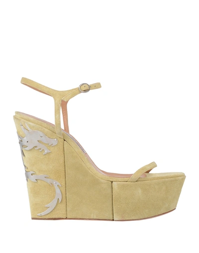 Shop Alexa Wagner Sandals In Light Yellow