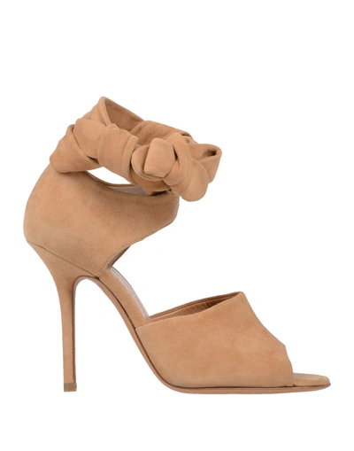 Shop Alexa Wagner Sandals In Camel