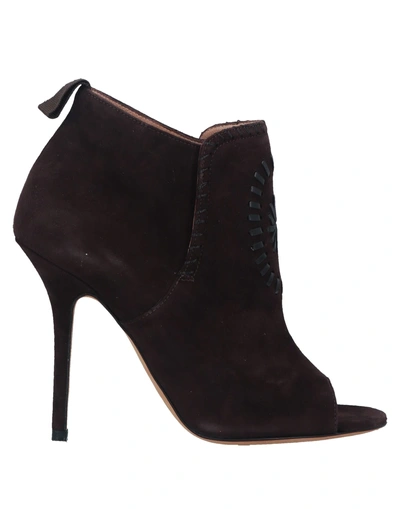 Shop Alexa Wagner Ankle Boot In Dark Brown