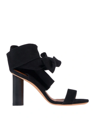 Shop Iro Woman Sandals Black Size 8 Soft Leather