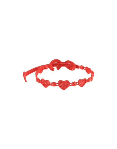 Shop Cruciani Bracelet In Red
