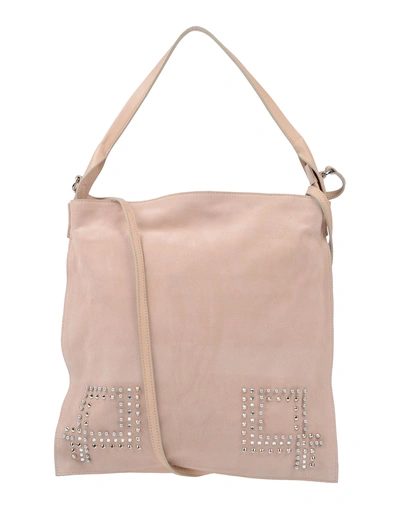 Shop Tosca Blu Cross-body Bags In Pale Pink