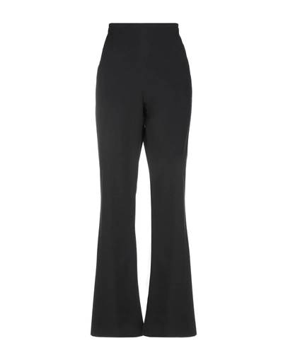 Shop Donna Karan Woman Pants Black Size 8 Cotton, Viscose, Elastane