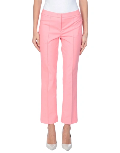 Shop Cambio Casual Pants In Pink
