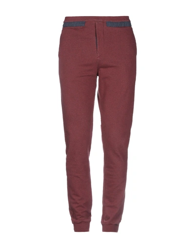 Shop Paul Smith Casual Pants In Maroon