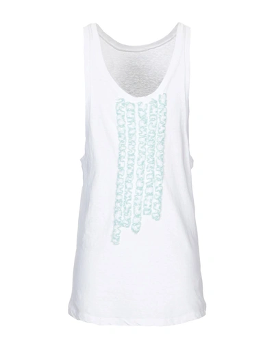 Shop Dsquared2 Tank Top In Light Green