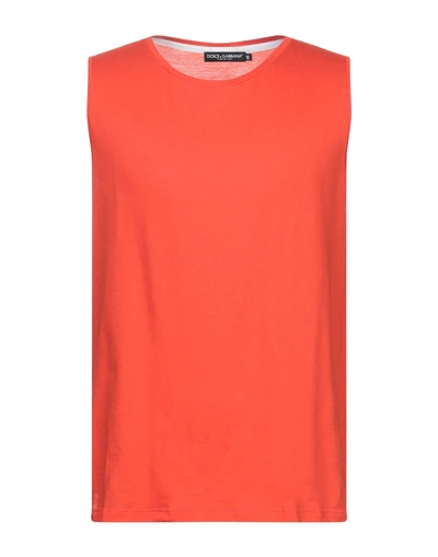 Shop Dolce & Gabbana T-shirt In Orange