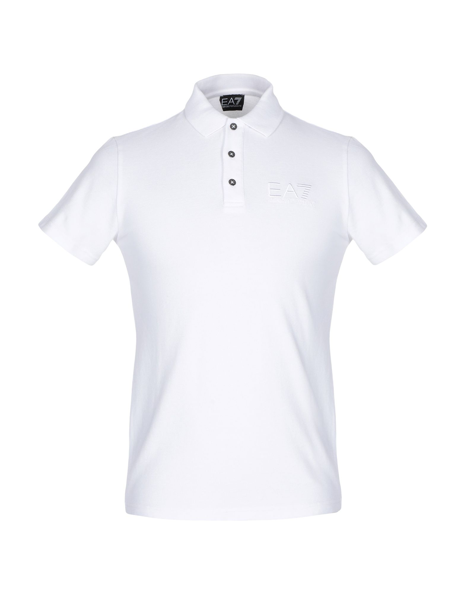 ea7 polo shirt white