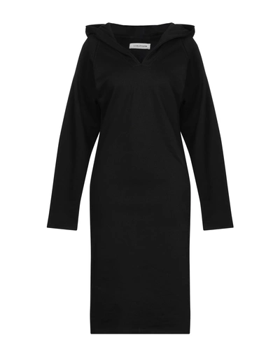 Shop A_plan_application Knee-length Dress In Black