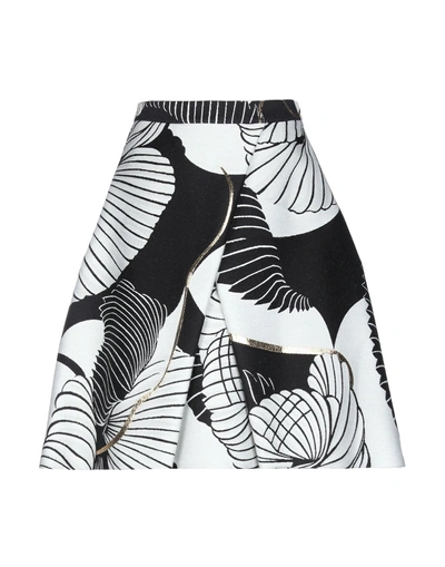 Shop Vionnet Knee Length Skirts In Black