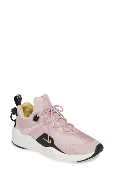 Nike women's air huarache city move shoes - plum/black/white cheap