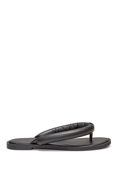 Shop Rebecca Minkoff Senet Thong Sandal In Black