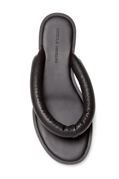 Shop Rebecca Minkoff Senet Thong Sandal In Black