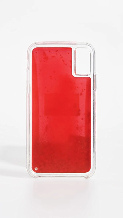 Glitter Cream iPhone X Case