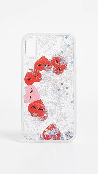 Shop Iphoria Hearts Transparent Iphone X Case