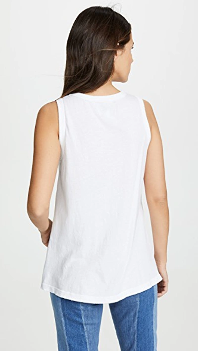 Shop Current Elliott The Muscle Tank In Sugar 1 Year