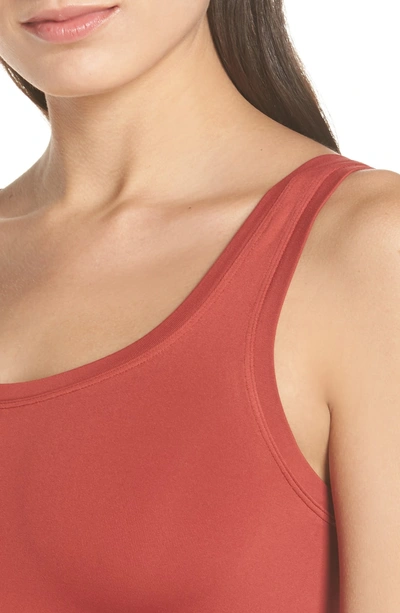 Shop Hanro 'touch Feeling' Tank In Rouge 1414
